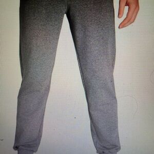 Men's Gray Jogger Pants medium 32”length